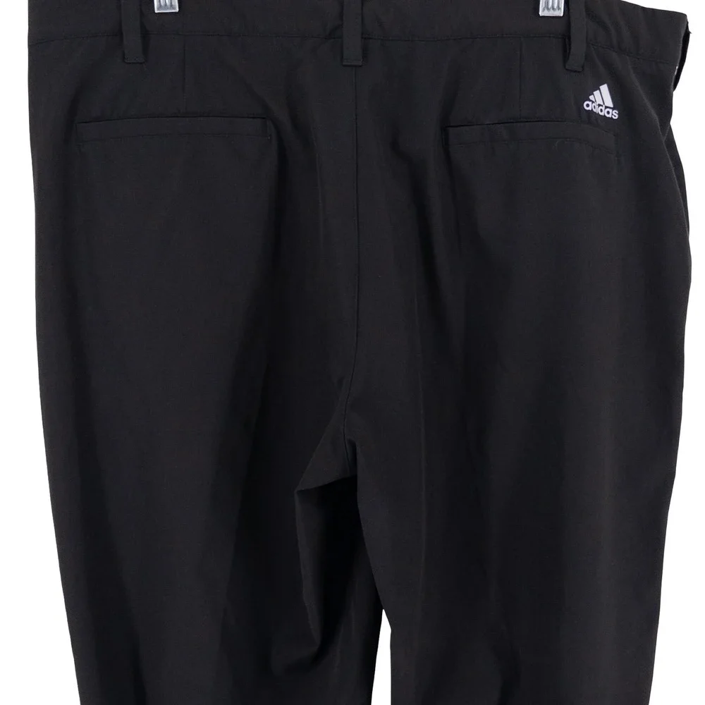 Adidas Mens 40x30 Ultimate 365 Golf Pants Black Stretch Performance Casual Prep